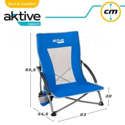 Aktive 54.5x63x65.5 Cm Chair -Pool Supplies Store aktive 54.5x63x65.5 cm chair 5