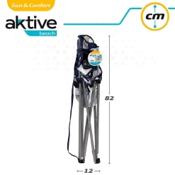 Aktive 82x49.5x64.5 Cm Fixed Folding Chair Steel With Cup Holder 15 Aktive 82x49.5x64.5 Cm Fixed Folding Chair Steel With Cup Holder -Pool Supplies Store aktive 82x49.5x64.5 cm fixed folding chair steel with cup holder 6
