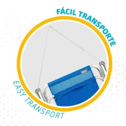 Aktive Fixed Folding Chair 53x44x76 Cm -Pool Supplies Store aktive fixed folding chair 53x44x76 cm 3