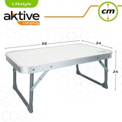 Aktive Folding Table Alluminium 56x34x24 Cm -Pool Supplies Store aktive folding table alluminium 56x34x24 cm 5