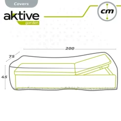 Aktive Sun Lounger Protection Cover 14 Aktive Sun Lounger Protection Cover -Pool Supplies Store aktive sun lounger protection cover 5