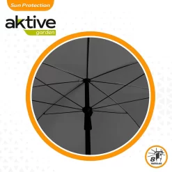 Aktive Umbrella 240 Cm With UV Protection -Pool Supplies Store aktive umbrella 240 cm with uv protection 3