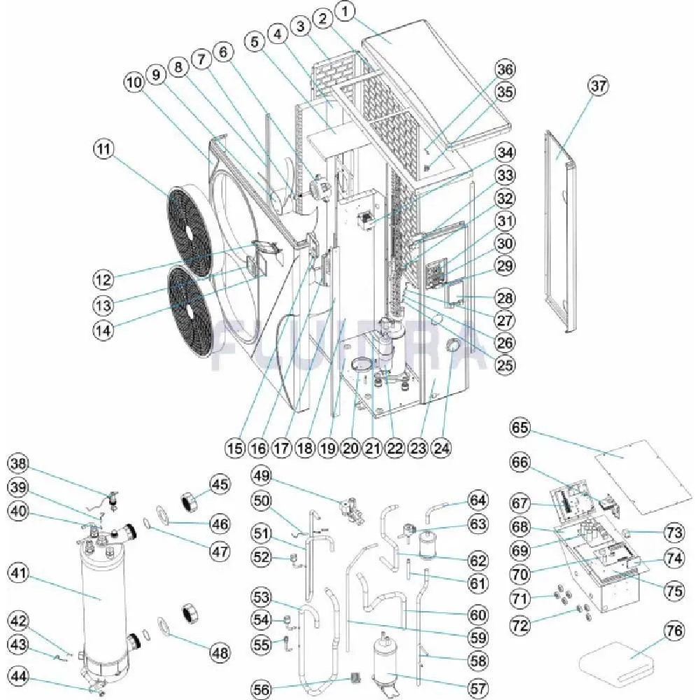 FSP-14 14kW Heat Pump 4 FSP-14 14kW Heat Pump - Image 2