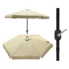 300 Cm Beige 38/38 Mm Parasol