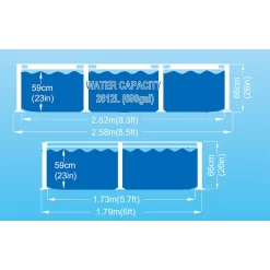 Frame Rectangular Pool Tubular Pools -Pool Supplies Store avenli frame rectangular pool tubular pools 2
