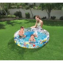 Bestway Deep Dive 152x30 Cm Round Inflatable Pool -Pool Supplies Store bestway deep dive 152x30 cm round inflatable pool 9