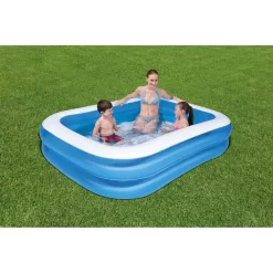 Bestway Family 211x132x46 Cm Rectangular Inflatable Pool -Pool Supplies Store bestway family 211x132x46 cm rectangular inflatable pool 2