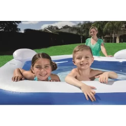 Bestway Family Fun 213x207x69 Cm Square Inflatable Pool -Pool Supplies Store bestway family fun 213x207x69 cm square inflatable pool 11