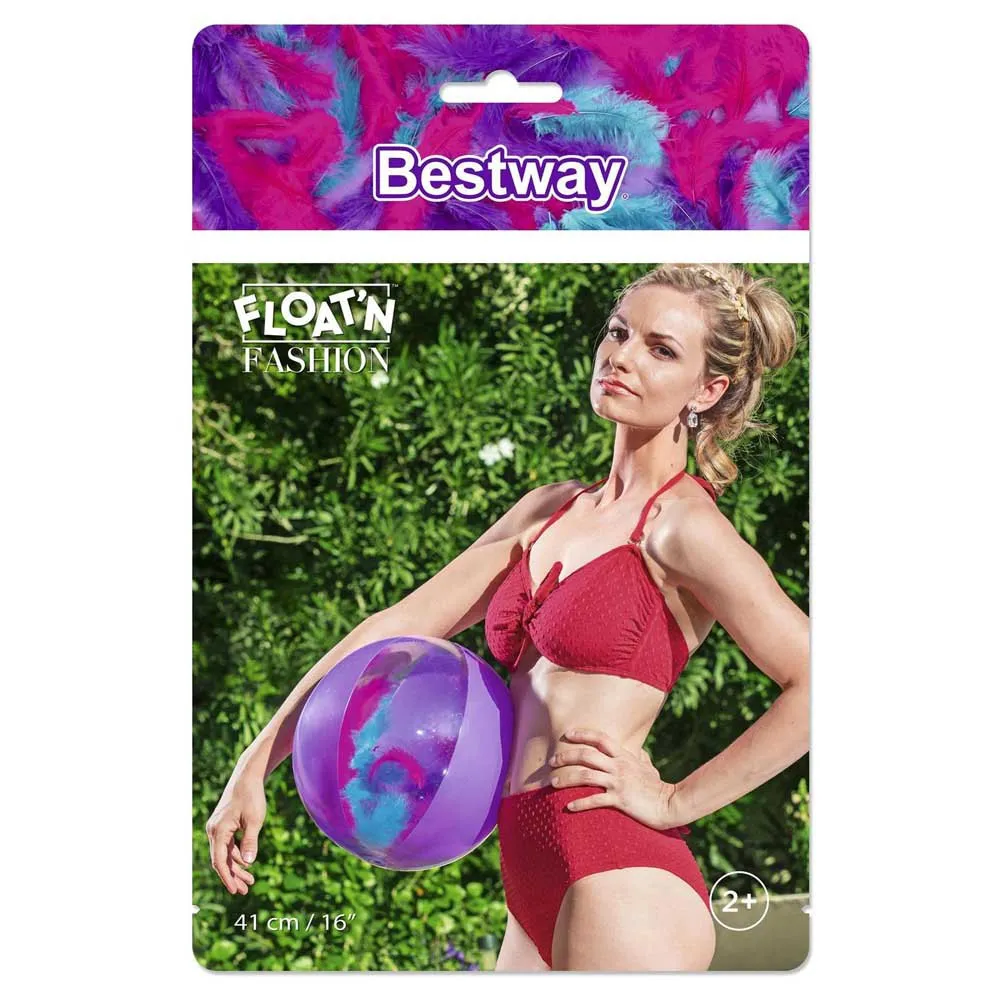 Bestway Flirty Feather Beach Ball 4 Bestway Flirty Feather Beach Ball - Image 2