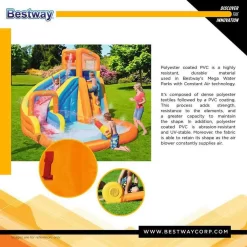 Bestway H2OGo! Huricane Tunnel Blast 420x320x260 Cm Rectangular Inflatable Play Pool 17 Bestway H2OGo! Huricane Tunnel Blast 420x320x260 Cm Rectangular Inflatable Play Pool -Pool Supplies Store bestway h2ogo huricane tunnel blast 420x320x260 cm rectangular inflatable play pool 6
