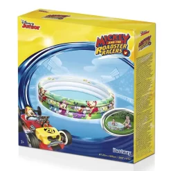 Bestway Mickey Mouse And The Roadster Racers 122x25 Cm Round Inflatable Pool -Pool Supplies Store bestway mickey mouse and the roadster racers 122x25 cm round inflatable pool 3