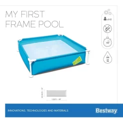 Bestway My First Pool 122x122x30.5 Cm Tubular Pools -Pool Supplies Store bestway my first pool 122x122x30.5 cm tubular pools 2