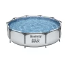 Bestway Round Swimming Pool With Purifier Metal Structure 305x76 Cm 1 Bestway Round Swimming Pool With Purifier Metal Structure 305x76 Cm -Pool Supplies Store bestway round swimming pool with purifier metal structure 305x76 cm