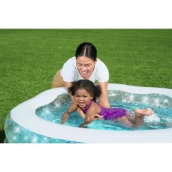 Bestway Sparkle Shell 150x127x43 Cm Round Inflatable Pool 12 Bestway Sparkle Shell 150x127x43 Cm Round Inflatable Pool -Pool Supplies Store bestway sparkle shell 150x127x43 cm round inflatable pool 4