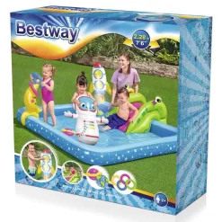 Bestway Square Inflatable Play Pool -Pool Supplies Store bestway square inflatable play pool 3