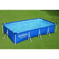 Bestway Steel Pro Family Splash Tubular Pool 400x211x81 Cm -Pool Supplies Store bestway steel pro family splash tubular pool 400x211x81 cm 2