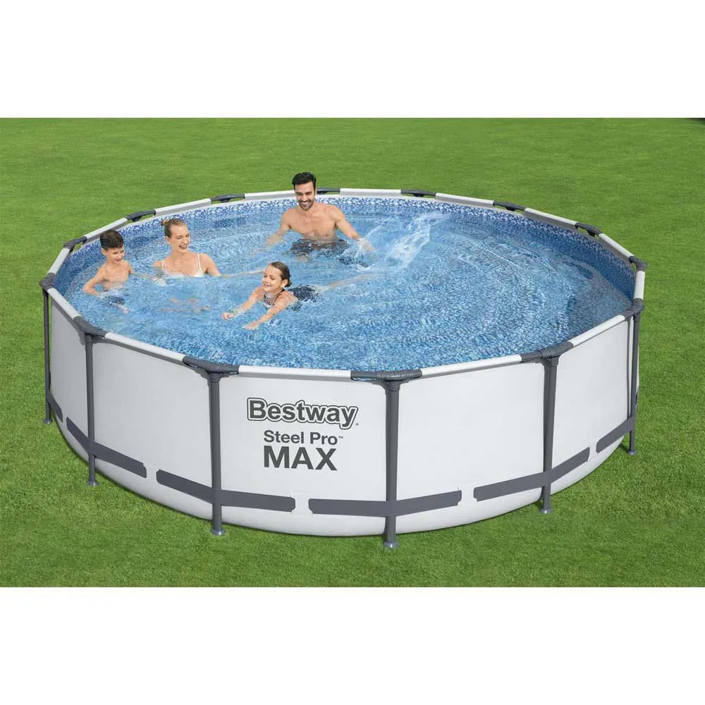 Bestway Steel Pro MAX 427x107 Cm Round Tubular Pool 13 Bestway Steel Pro MAX 427x107 Cm Round Tubular Pool - Image 11