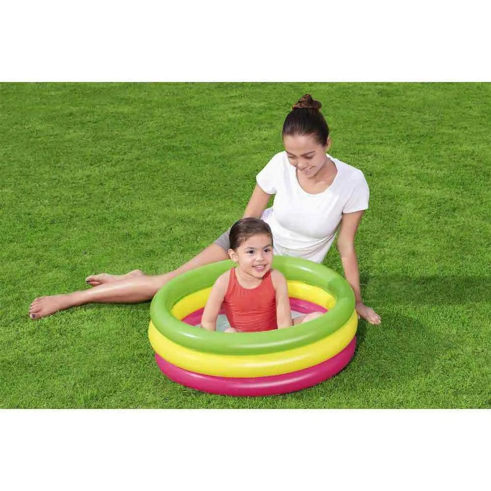 Bestway Summer 70x24 Cm Round Inflatable Pool 8 Bestway Summer 70x24 Cm Round Inflatable Pool - Image 6