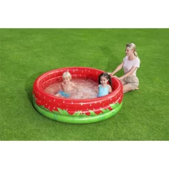 Bestway Sweet Strawberry 160x38 Cm Round Inflatable Pool -Pool Supplies Store bestway sweet strawberry 160x38 cm round inflatable pool 4