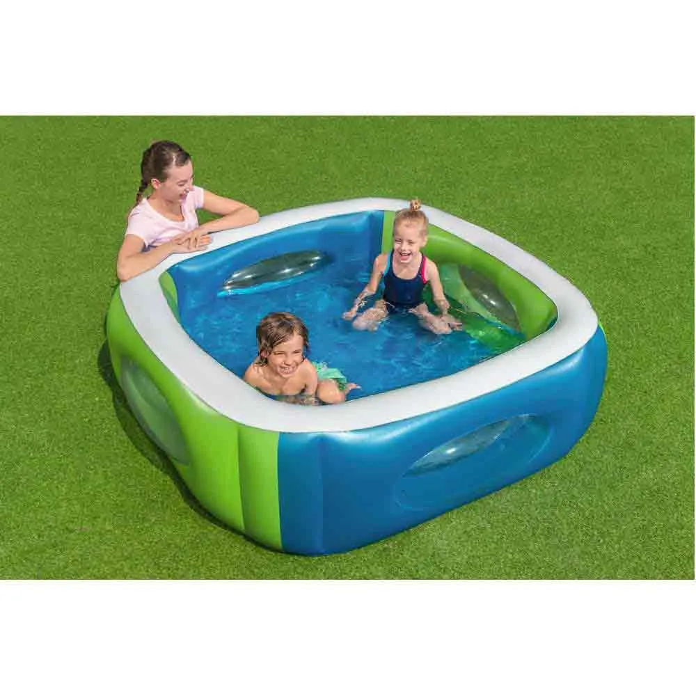 Bestway Window 168x168x56 Cm Square Inflatable Pool 13 Bestway Window 168x168x56 Cm Square Inflatable Pool - Image 11