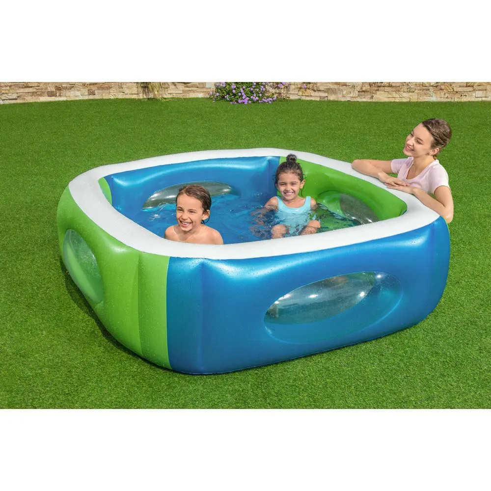 Bestway Window 168x168x56 Cm Square Inflatable Pool 17 Bestway Window 168x168x56 Cm Square Inflatable Pool - Image 15