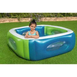 Bestway Window 168x168x56 Cm Square Inflatable Pool 34 Bestway Window 168x168x56 Cm Square Inflatable Pool -Pool Supplies Store bestway window 168x168x56 cm square inflatable pool 15