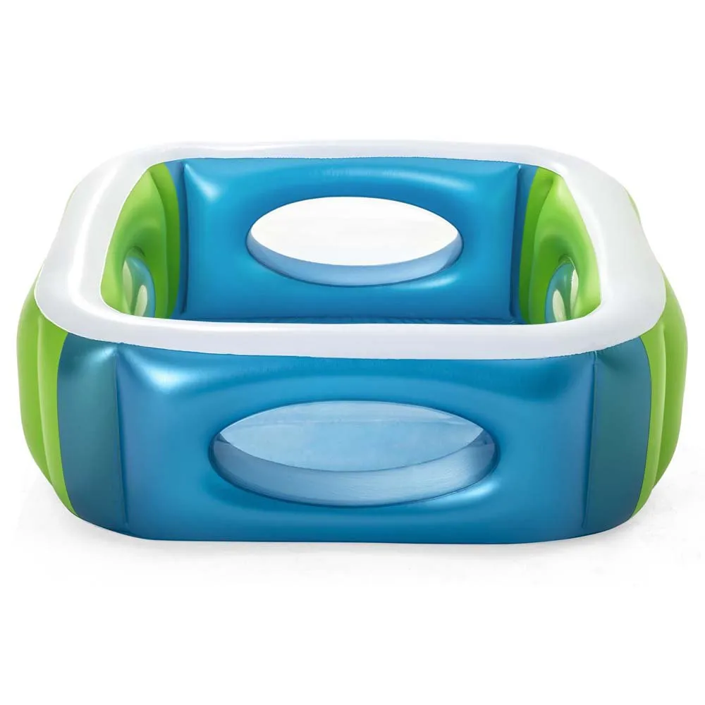 Bestway Window 168x168x56 Cm Square Inflatable Pool 6 Bestway Window 168x168x56 Cm Square Inflatable Pool - Image 4