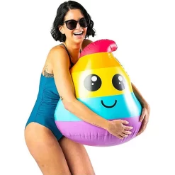 Unicorn Poop Beach Ball -Pool Supplies Store bigmouth inc unicorn poop beach ball 2