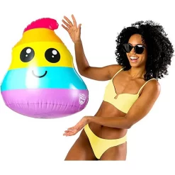 Unicorn Poop Beach Ball -Pool Supplies Store bigmouth inc unicorn poop beach ball 3