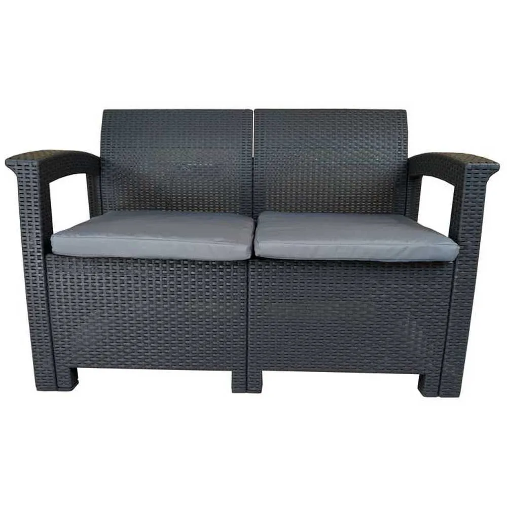 Capri Resin Garden Furniture Set Ratan-Effect 5 Capri Resin Garden Furniture Set Ratan-Effect - Image 3