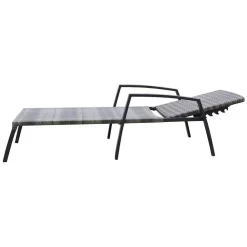 Cozumel Steel Sun Lounger 190x63x50cm -Pool Supplies Store chillvert cozumel steel sun lounger 190x63x50cm 3