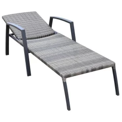 Cozumel Steel Sun Lounger 190x63x50cm -Pool Supplies Store chillvert cozumel steel sun lounger 190x63x50cm 4