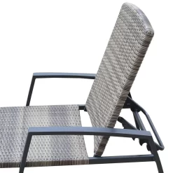 Cozumel Steel Sun Lounger 190x63x50cm -Pool Supplies Store chillvert cozumel steel sun lounger 190x63x50cm 6