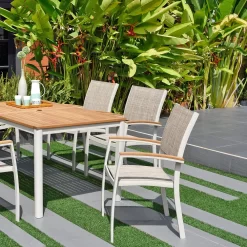 Imperia Aluminium And Fabric Armchair 61.8x58.3x92.5cm -Pool Supplies Store chillvert imperia aluminium and fabric armchair 61.8x58.3x92.5cm 2