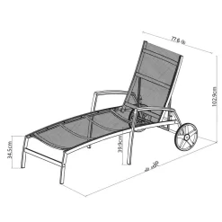 Imperia FSC Eucalyptus Sun Lounger 180.40x77.60x102.90cm -Pool Supplies Store chillvert imperia fsc eucalyptus sun lounger 180.40x77.60x102.90cm 4