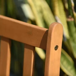 Milan FSC Eucalyptus Bench 118.4x51.90x79.9cm -Pool Supplies Store chillvert milan fsc eucalyptus bench 118.4x51.90x79.9cm 3