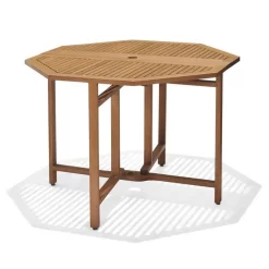 Milan FSC Eucalyptus Octogonal Table 109cm
