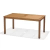 Milan FSC Eucalyptus Rectangle Table 150x83x74cm -Pool Supplies Store chillvert milan fsc eucalyptus rectangle table 150x83x74cm
