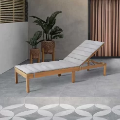 Milan FSC Eucalyptus Sun Lounger 191.10x59.60x86.90cm -Pool Supplies Store chillvert milan fsc eucalyptus sun lounger 191.10x59.60x86.90cm 3