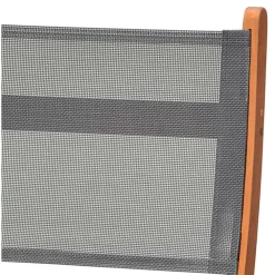 Napoles FSC Eucalyptus And Fabric Folding Chair 50.65x49.6x93.2cm -Pool Supplies Store chillvert napoles fsc eucalyptus and fabric folding chair 50.65x49.6x93.2cm 6