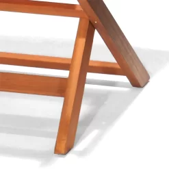 Napoles FSC Eucalyptus And Fabric Folding Chair 50.65x49.6x93.2cm -Pool Supplies Store chillvert napoles fsc eucalyptus and fabric folding chair 50.65x49.6x93.2cm 7