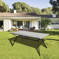 Palermo Steel And Glass Rectangle Table 180x90x73cm -Pool Supplies Store chillvert palermo steel and glass rectangle table 180x90x73cm 5