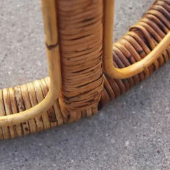 Parma Rattan Round Table 57cm -Pool Supplies Store chillvert parma rattan round table 57cm 2