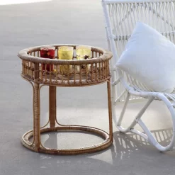 Parma Rattan Round Table 57cm -Pool Supplies Store chillvert parma rattan round table 57cm 5