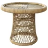 Parma Rattan Round Table 60cm -Pool Supplies Store chillvert parma rattan round table 60cm