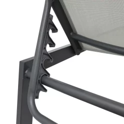 Pisa Aluminium Sun Lounger 203x64x43cm -Pool Supplies Store chillvert pisa aluminium sun lounger 203x64x43cm 3