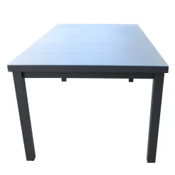 Sicilia Extandable Aluminium And Glass Rectangle Table 180/240x100x75cm -Pool Supplies Store chillvert sicilia extandable aluminium and glass rectangle table 180 240x100x75cm 4