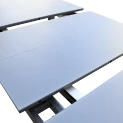 Sicilia Extandable Aluminium And Glass Rectangle Table 180/240x100x75cm -Pool Supplies Store chillvert sicilia extandable aluminium and glass rectangle table 180 240x100x75cm 5