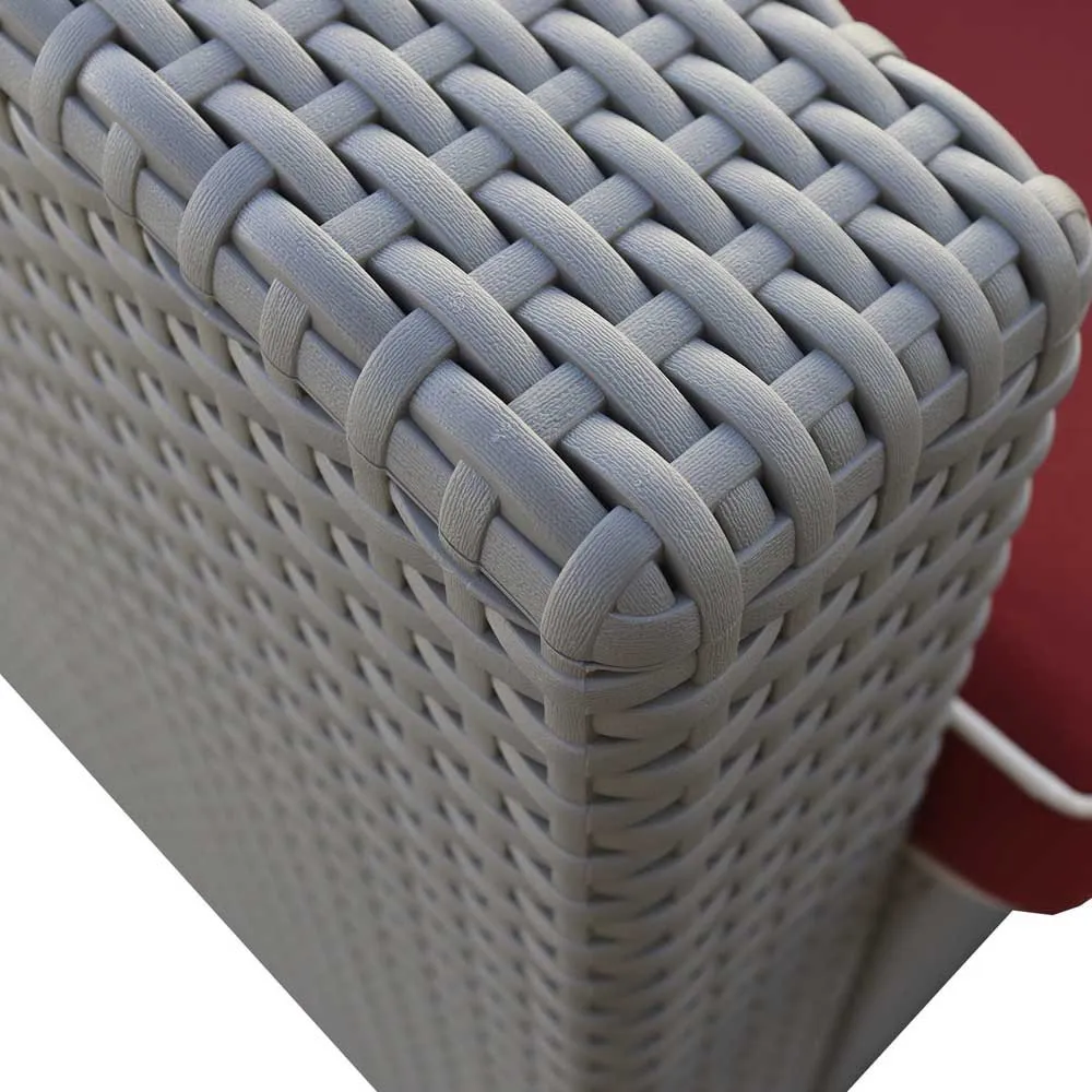 Treviso Resin Garden Furniture Set Ratan-Effect 5 Treviso Resin Garden Furniture Set Ratan-Effect - Image 3