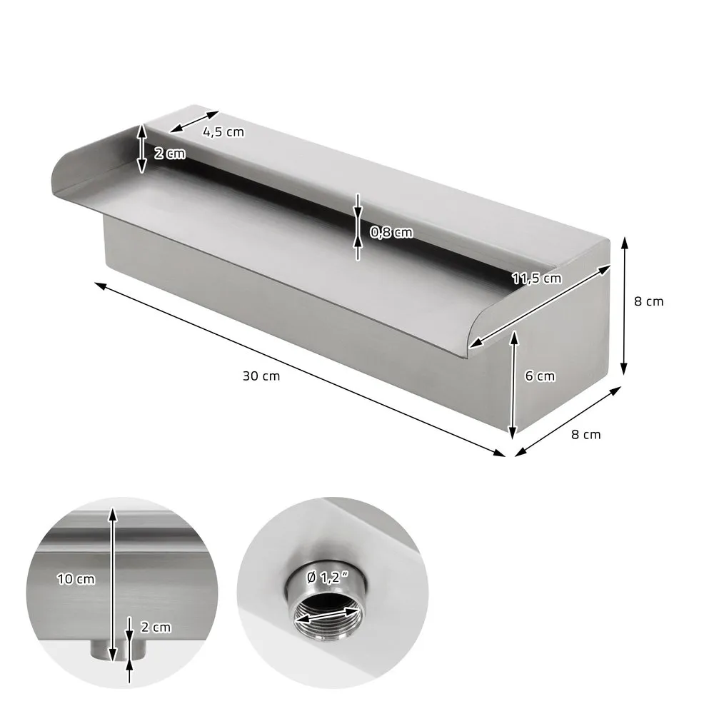 390002168 Pool Waterfall 30 Cm 6 390002168 Pool Waterfall 30 Cm - Image 4